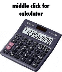 Middleclick For Calc